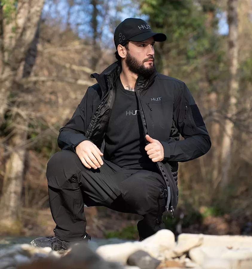 Куртка мужская H.U.T. Adventure, чёрная